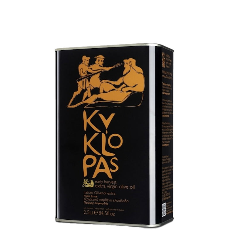 KYKLOPAS ekstra deviško oljčno olje zgodnje trgatve