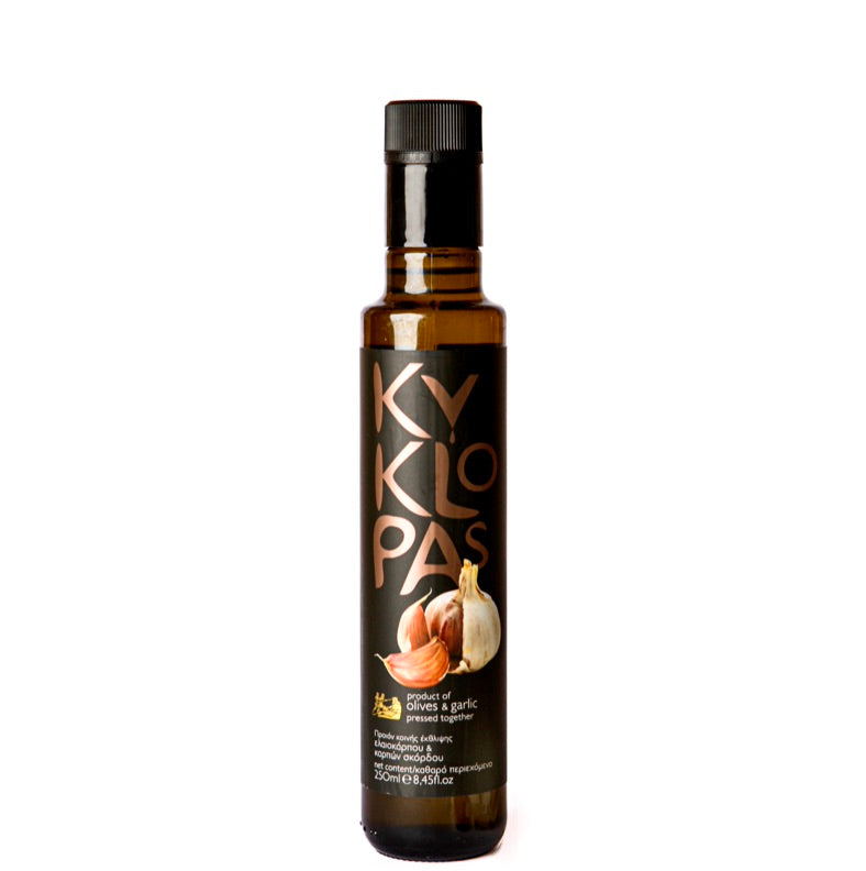 KYKLOPAS Extra Virgin Olive Oil with Garlic