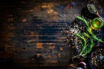 Olive Oil and Herbs in the Mediterranean Diet