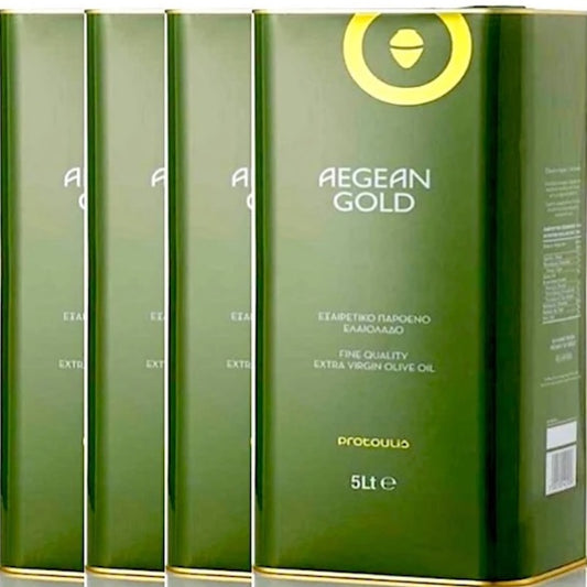AEGEAN GOLD 4x5L ekstra deviško oljčno olje