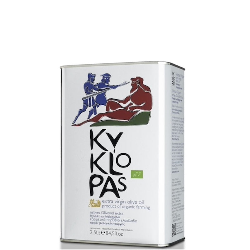 Kyklopas Organic Extra Virgin Olive Oil 2.5L