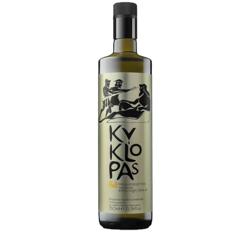 Ekstra deviško oljčno olje KYKLOPAS Premium Selection