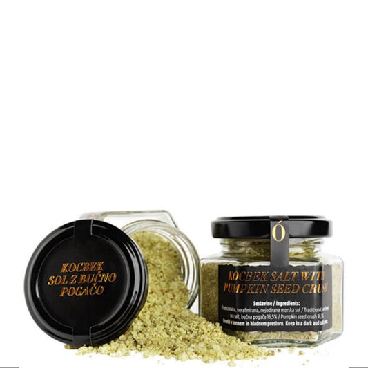 Sea Salt with Ground Pumkin Seeds