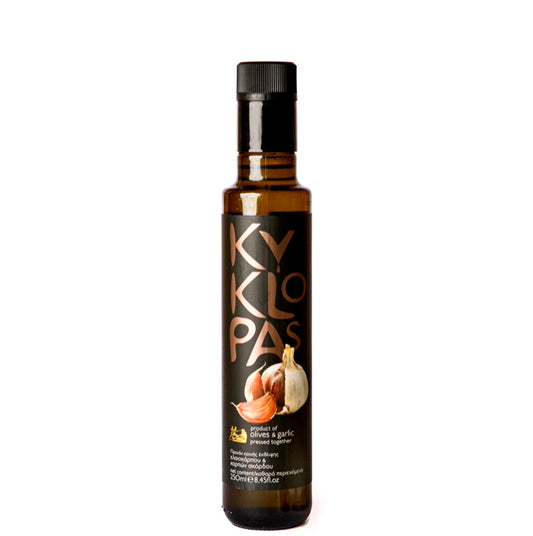 KYKLOPAS Extra Virgin Olive Oil with Garlic