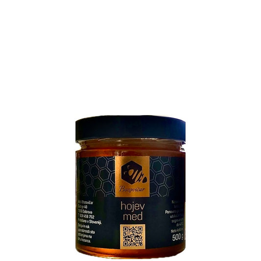 slovenian organic fir honey - hojev med